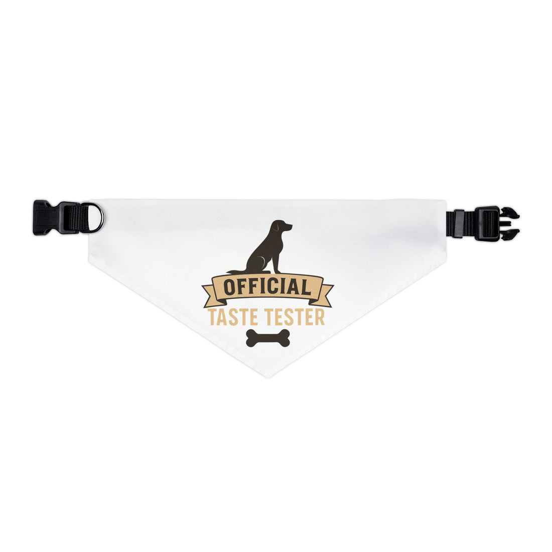 Official Taste Tester Pet Bandana Collar