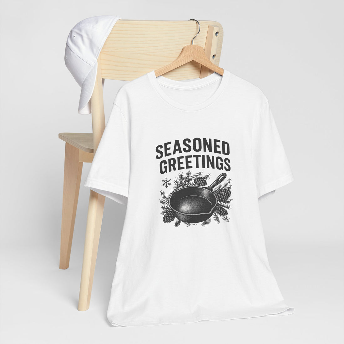 Seasoned Greetings Holiday T-Shirt for Adults