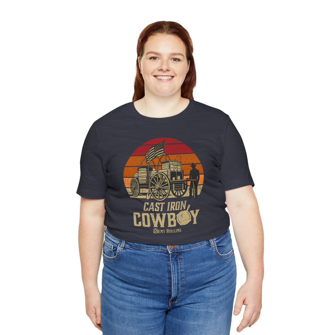 Kent Rollins Cast Iron Cowboy T-Shirt