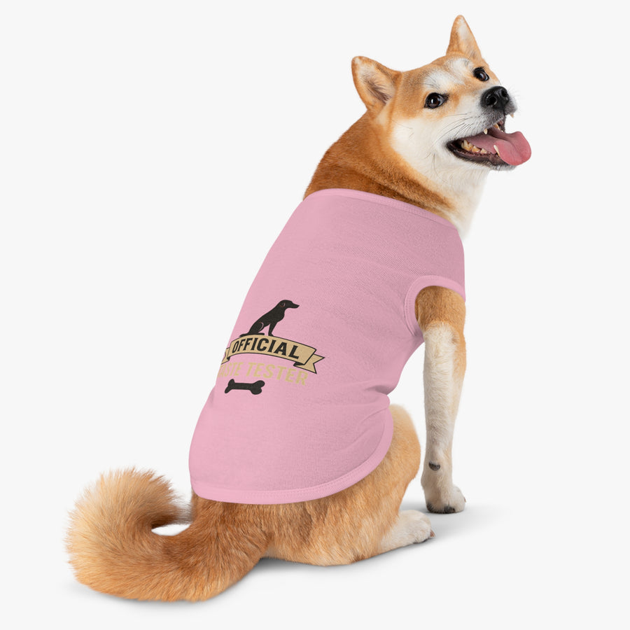 Official Taste Tester Pet Tank Top