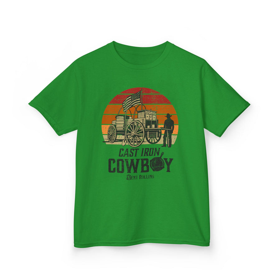 Cast Iron Cowboy Kids Heavy Cotton Tee