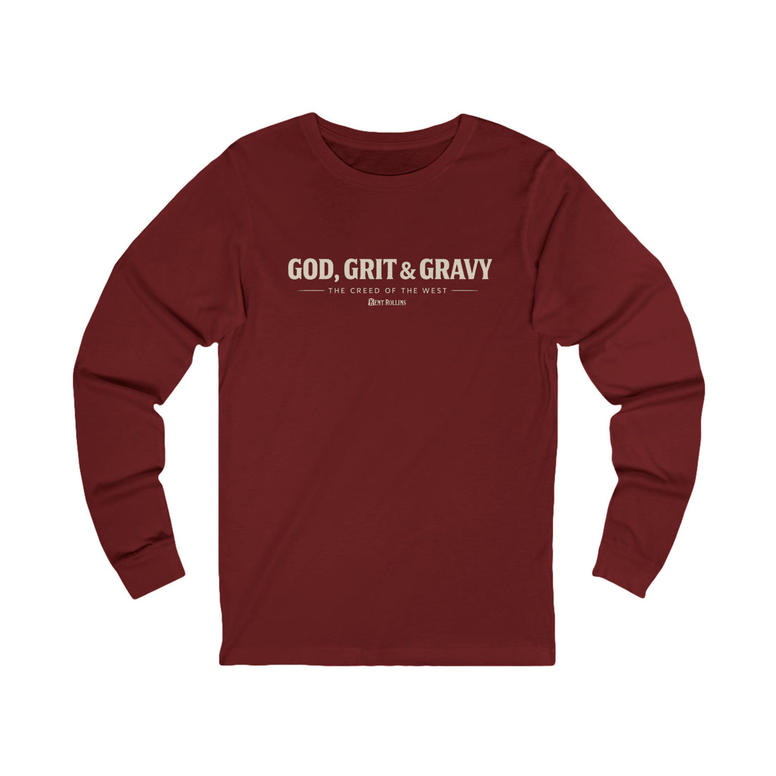God, Grit & Gravy Long Sleeve Tee