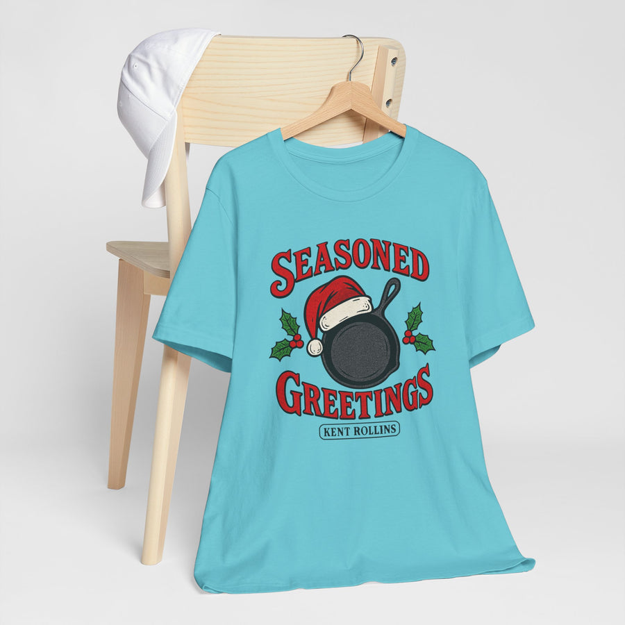 Seasoned Greetings Cast Iron Christmas Tee