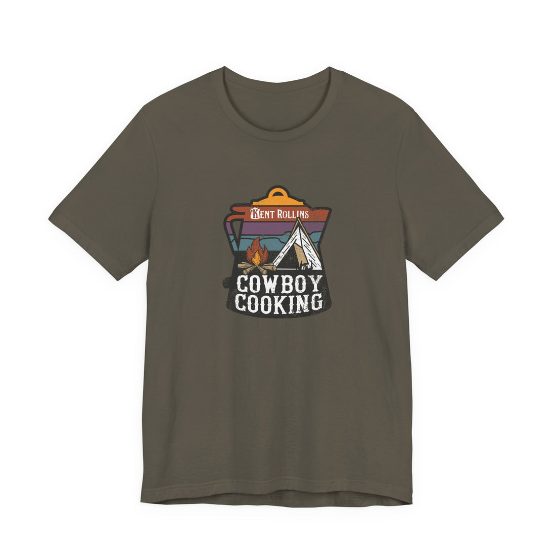 Kent Rollins Cowboy Coffee Pot T-Shirt