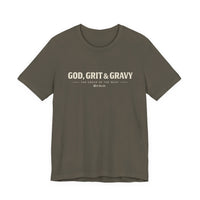 God, Grit & Gravy Tee