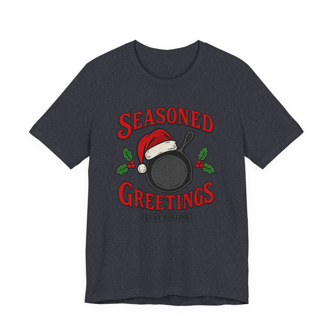 Seasoned Greetings Cast Iron Christmas Tee