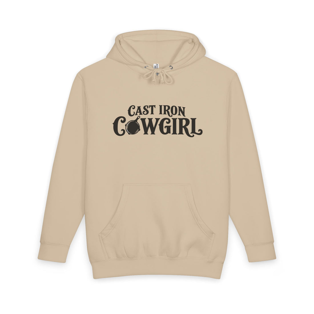 Cast Iron Cowgirl Hoodie — Western Heavyweight Hoodie