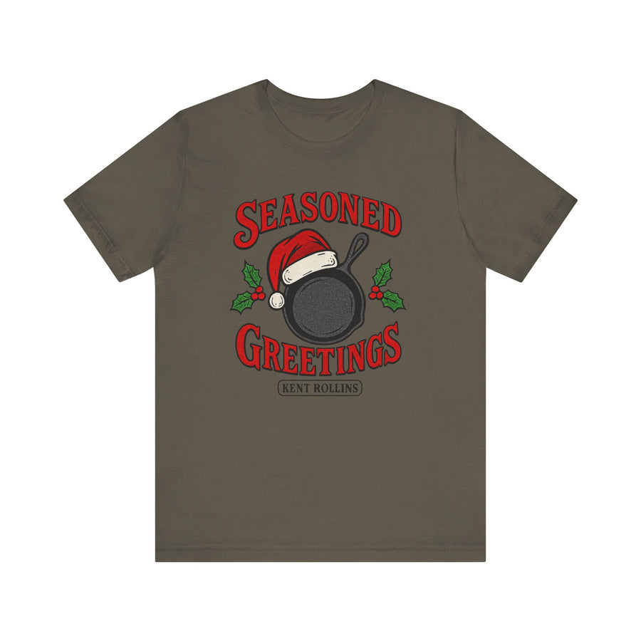 Seasoned Greetings Cast Iron Christmas Tee