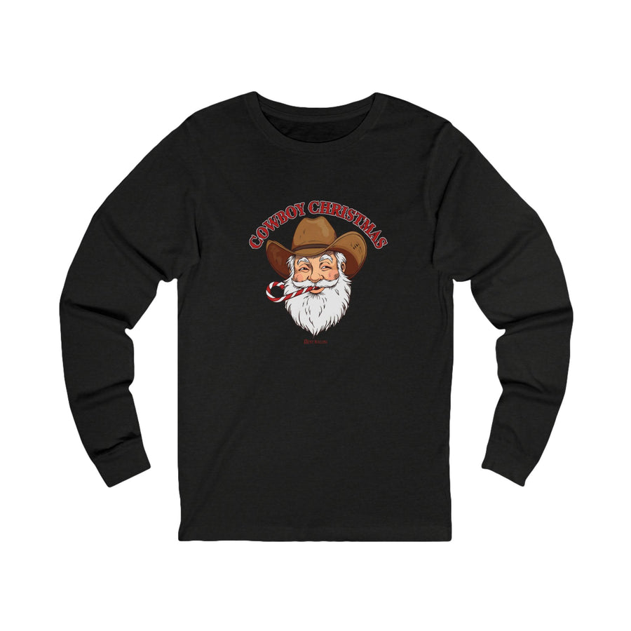 Cowboy Christmas Long Sleeve Tee