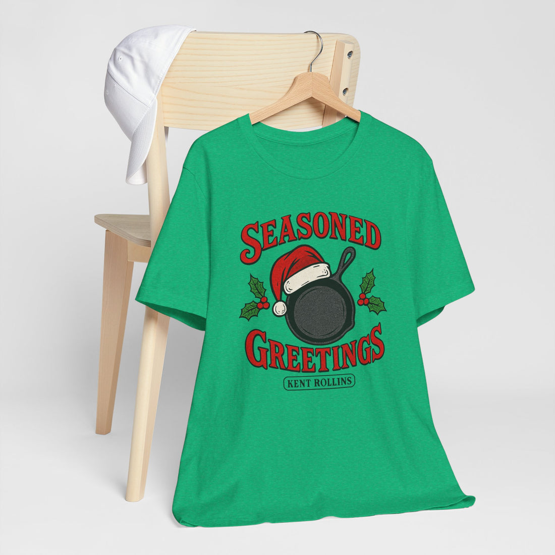 Seasoned Greetings Cast Iron Christmas Tee