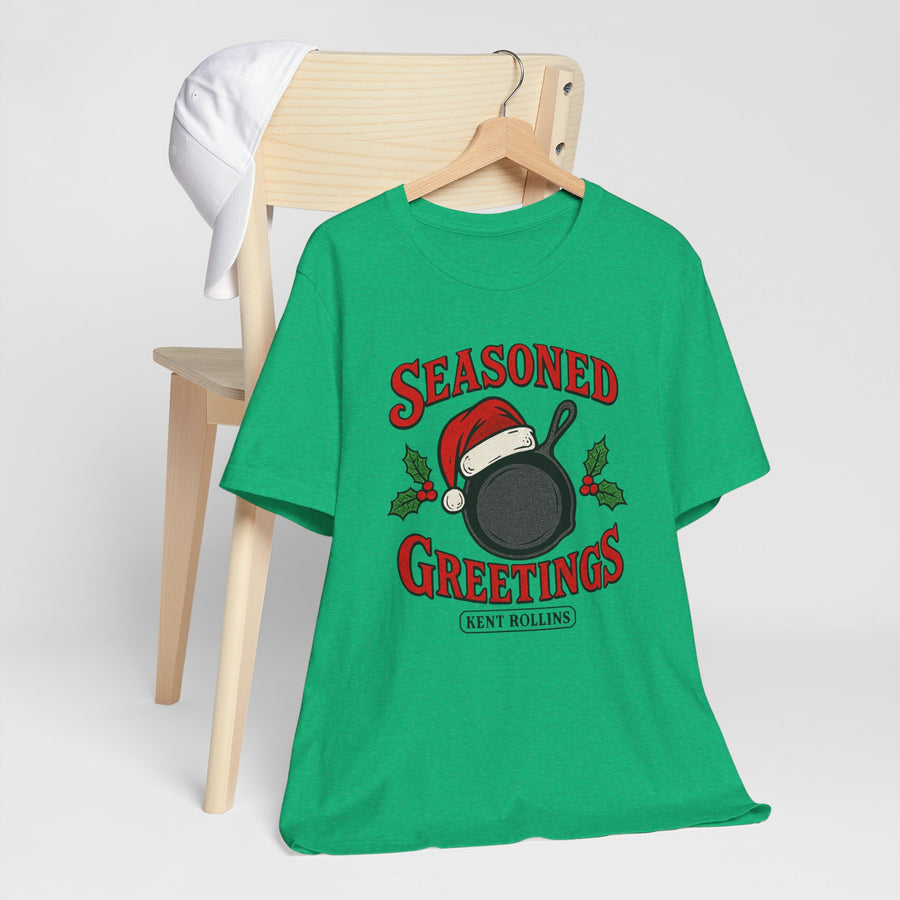 Seasoned Greetings Cast Iron Christmas Tee