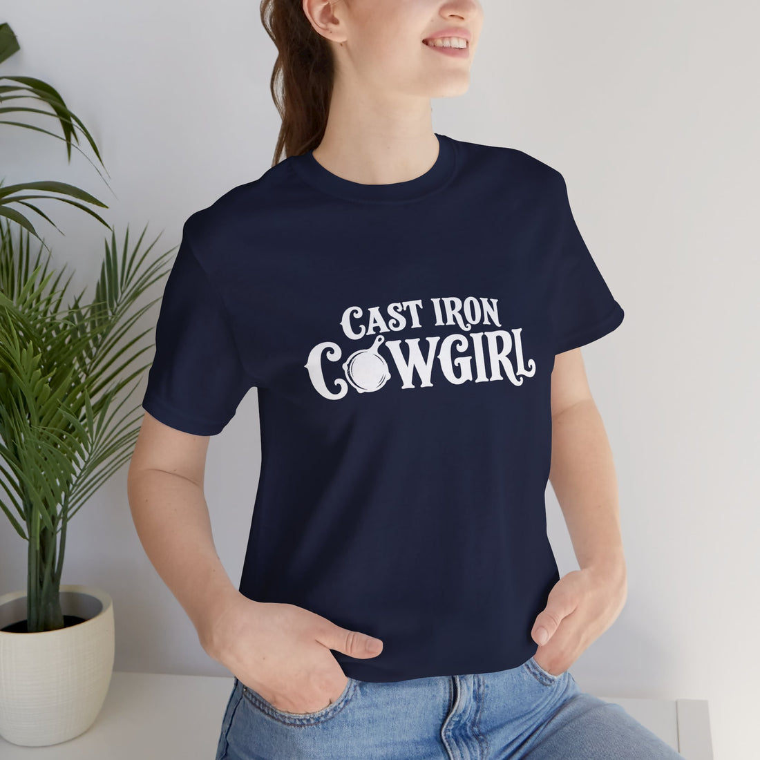 Cast Iron Cowgirl T-Shirt  - Unisex Classic Fit