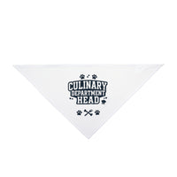 Culinary Department Head Pet Bandana