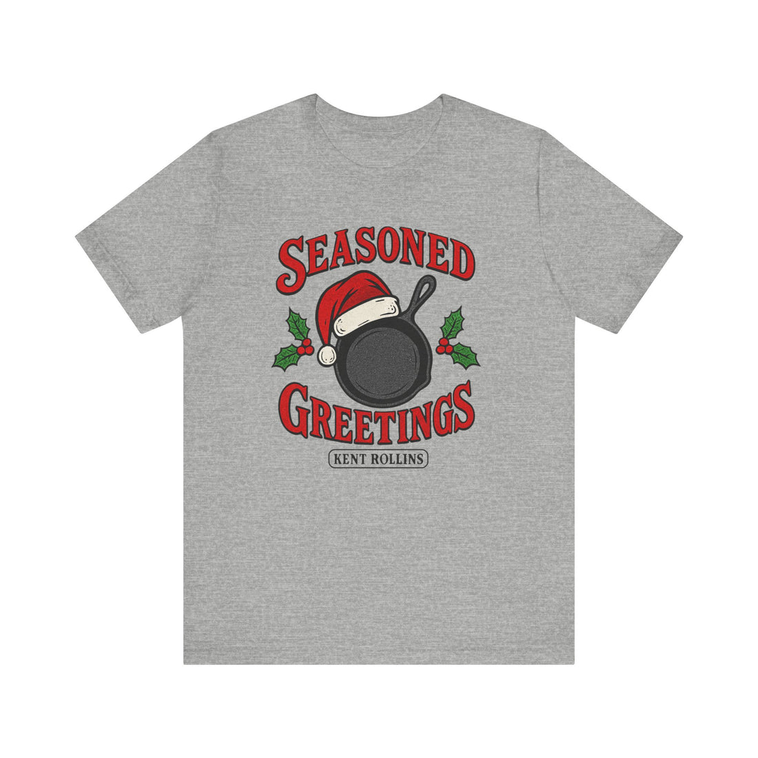 Seasoned Greetings Cast Iron Christmas Tee