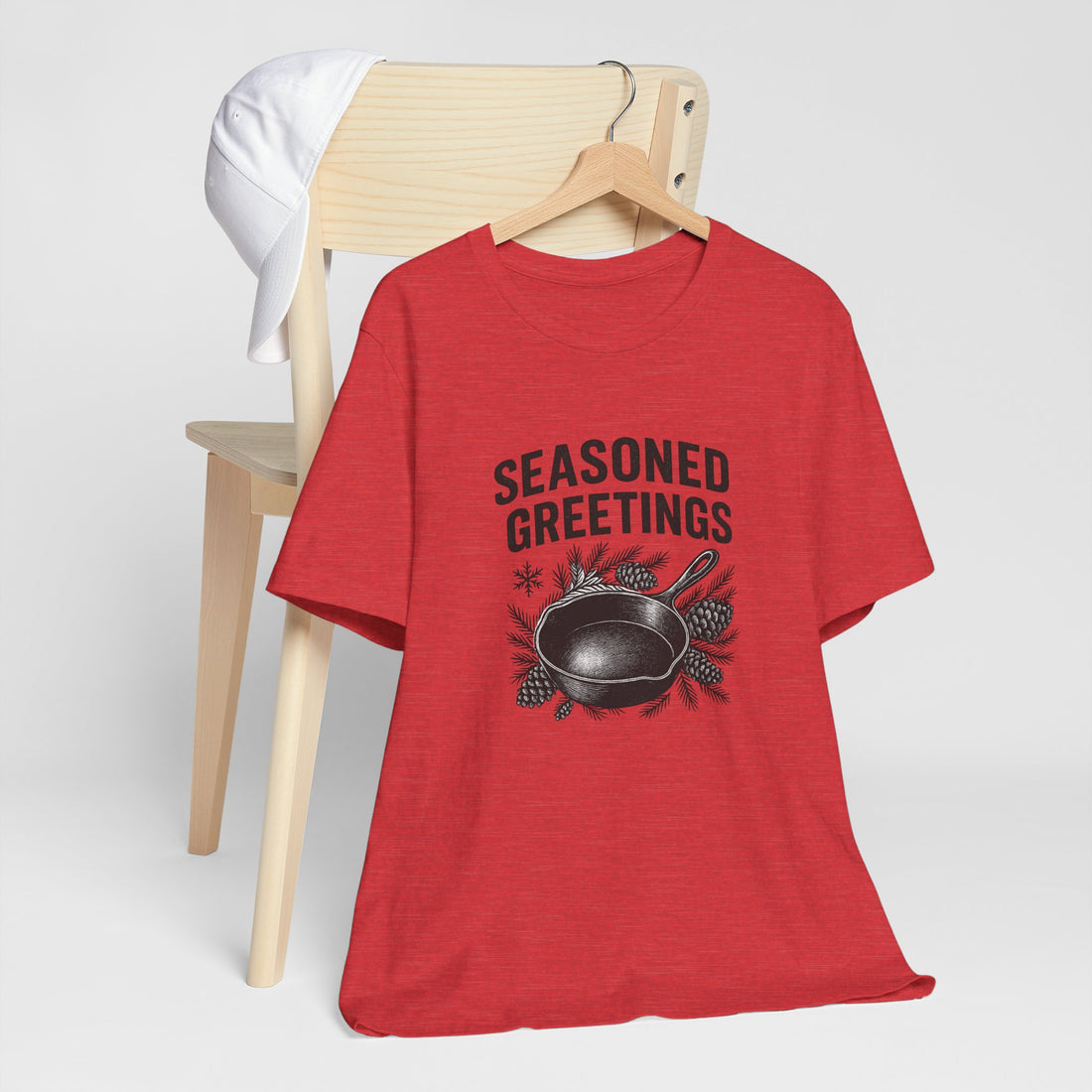 Seasoned Greetings Holiday T-Shirt for Adults