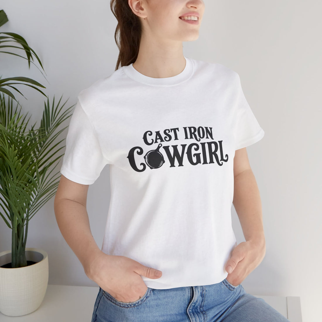 Cast Iron Cowgirl T-Shirt  - Unisex Classic Fit