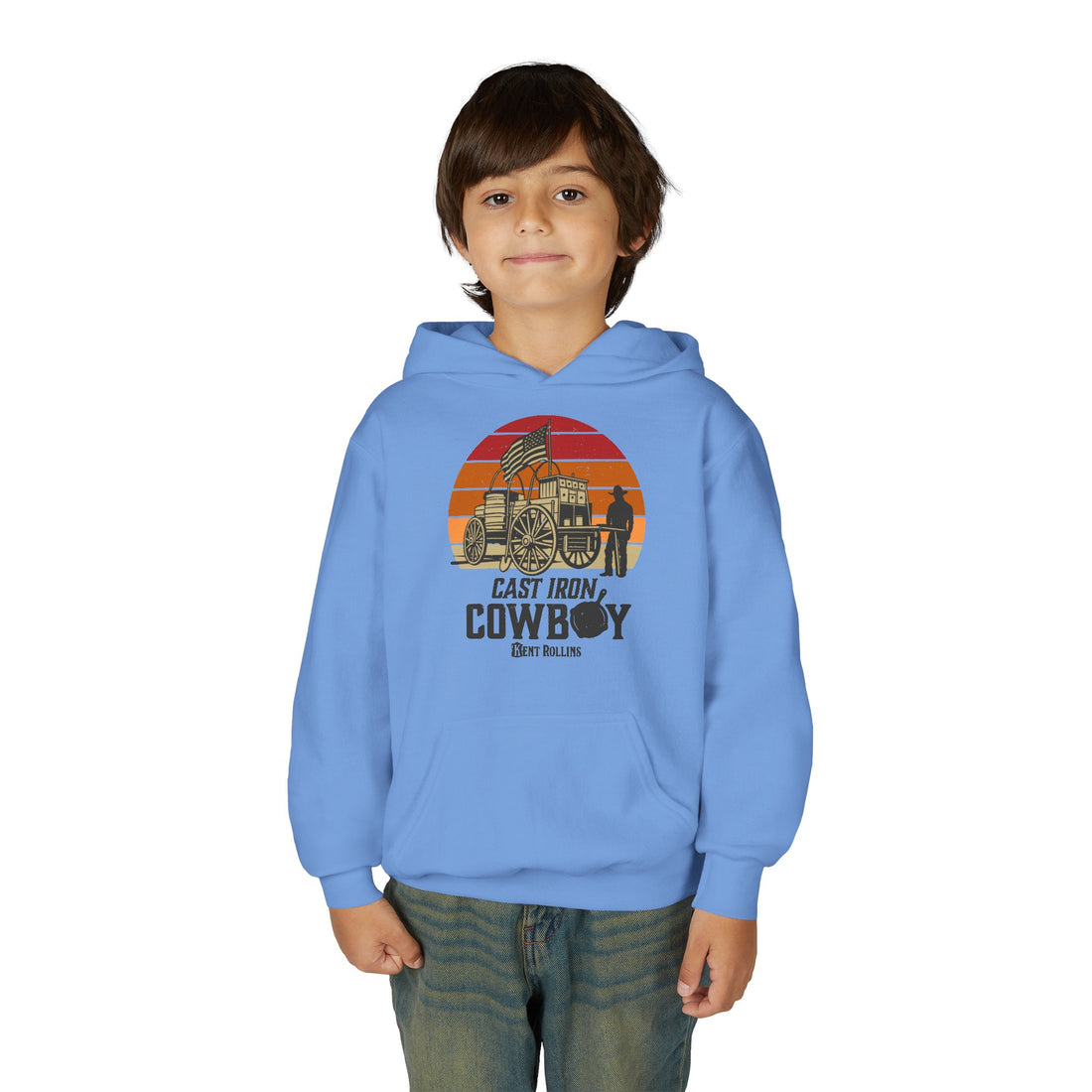 Cast Iron Cowboy Kids Hoodie