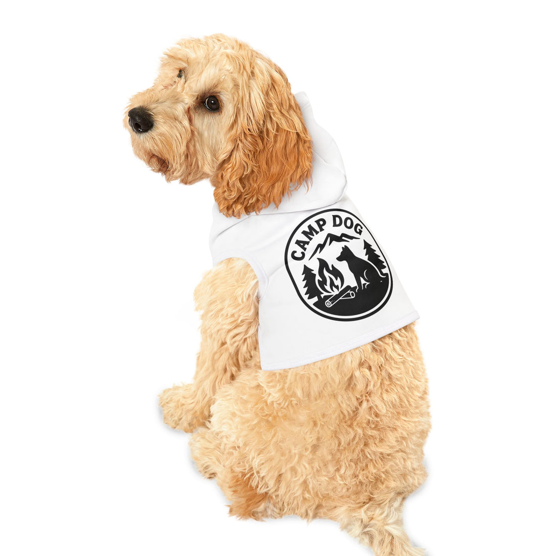 Camp Dog Pet Hoodie - Cozy Outdoor Hoodie for Dogs