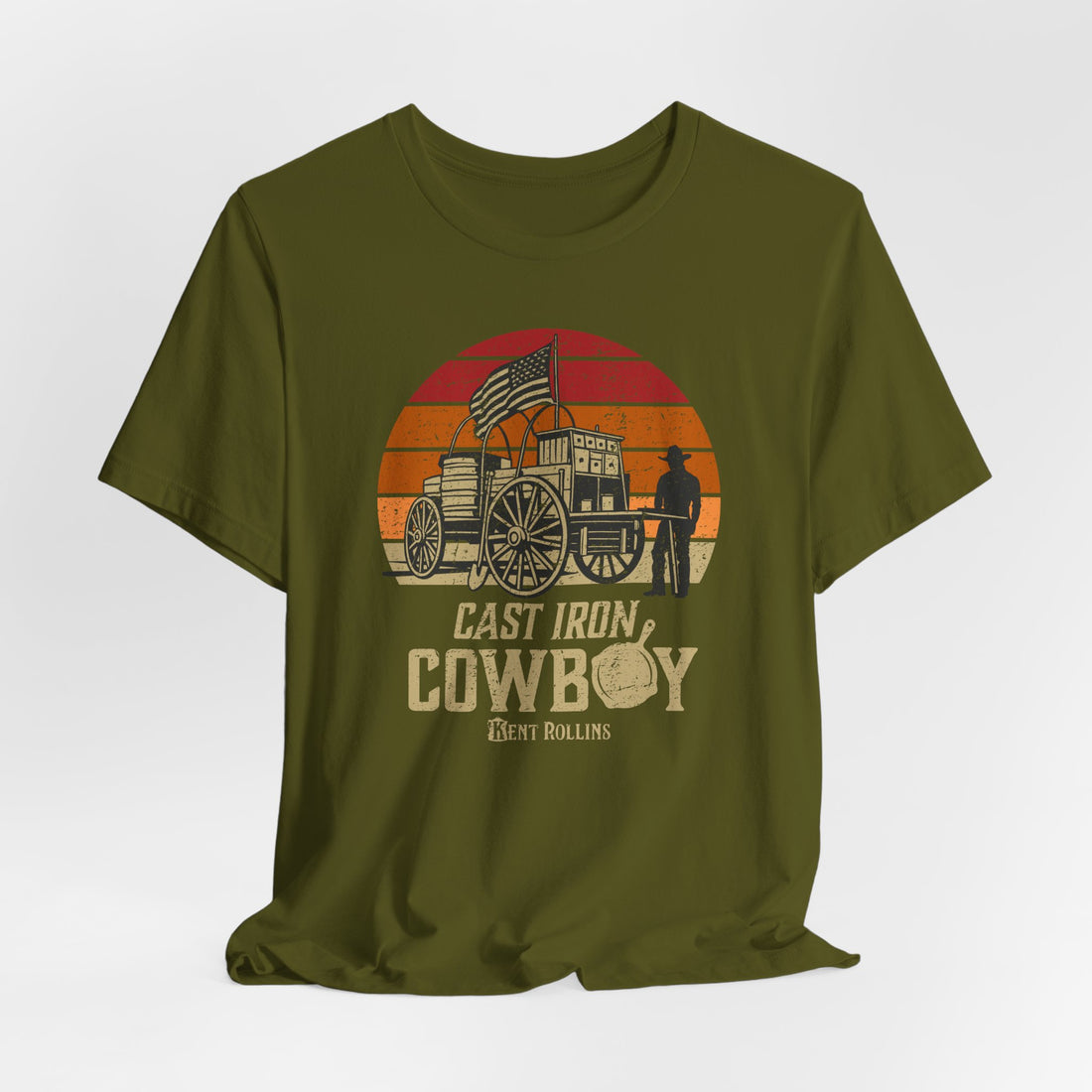 Kent Rollins Cast Iron Cowboy T-Shirt