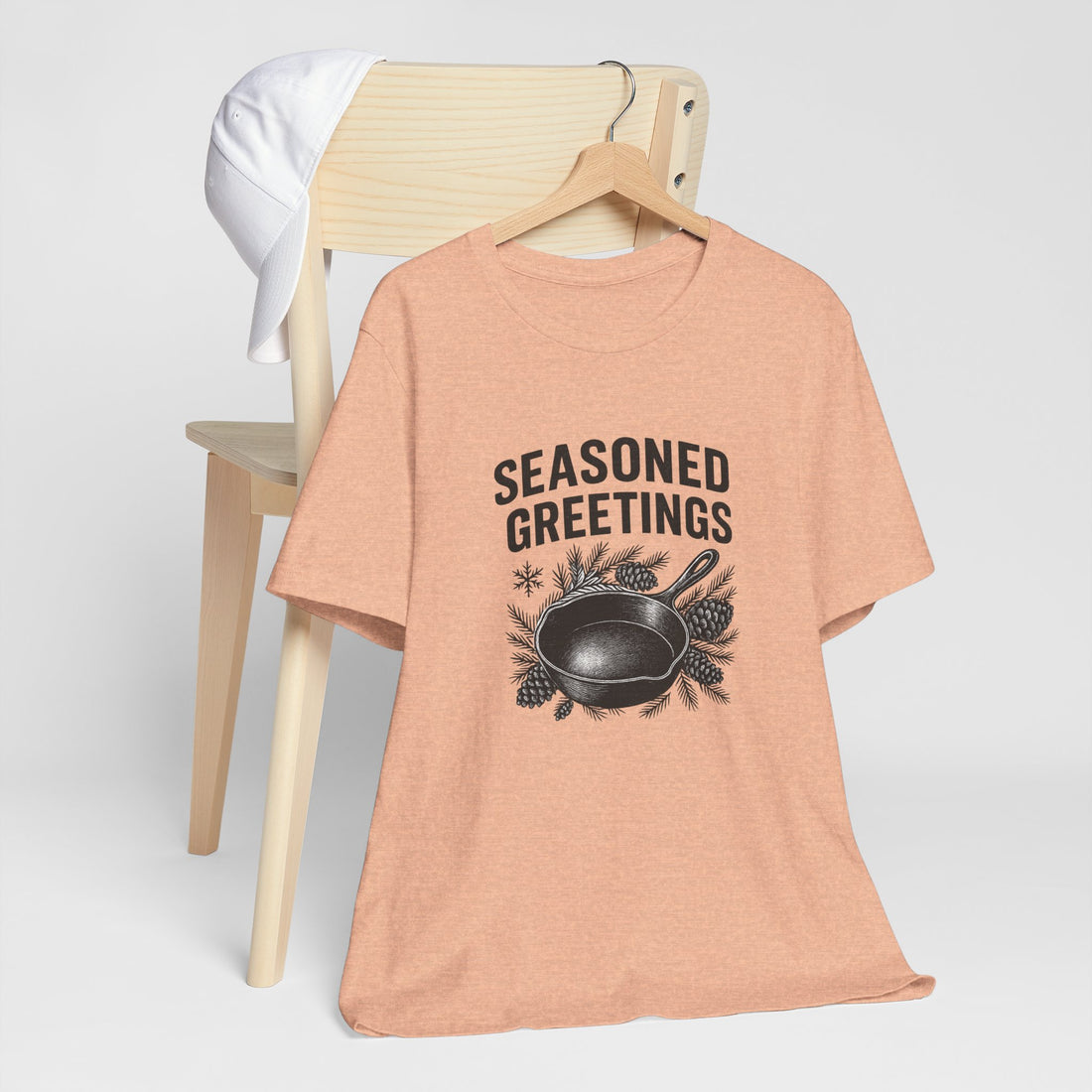 Seasoned Greetings Holiday T-Shirt for Adults