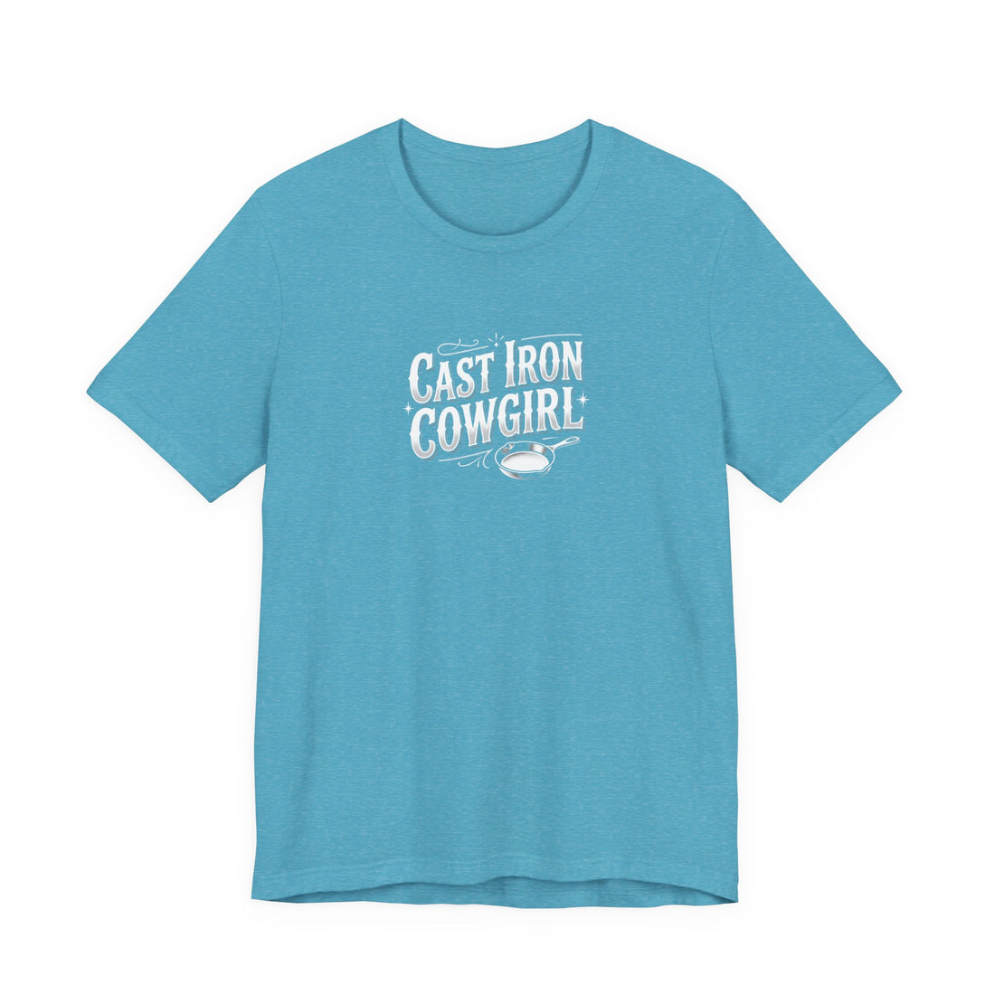 Cast Iron Cowgirl T-Shirt — Adult Unisex Classic Fit