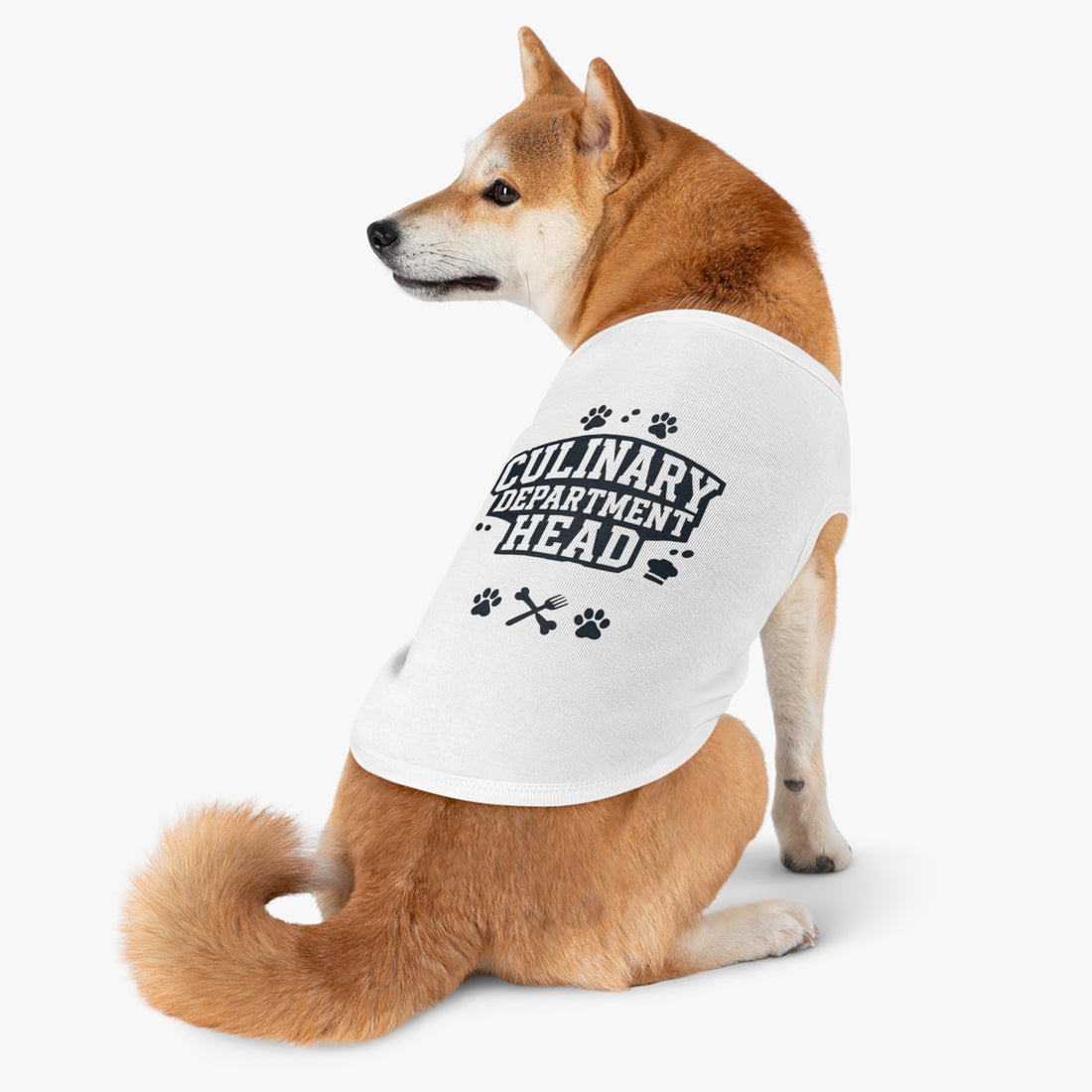 Culinary Department Head Pet Tank Top