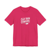 Cast Iron Cowgirl T-Shirt — Adult Unisex Classic Fit