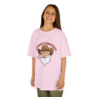 Cowboy Christmas' Santa - Youth Tee; Kids Sizes