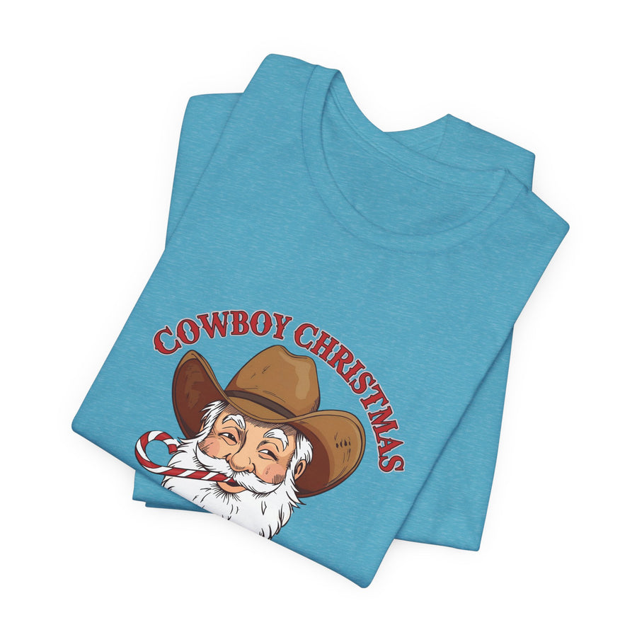 Cowboy Christmas Unisex Adult T-Shirt