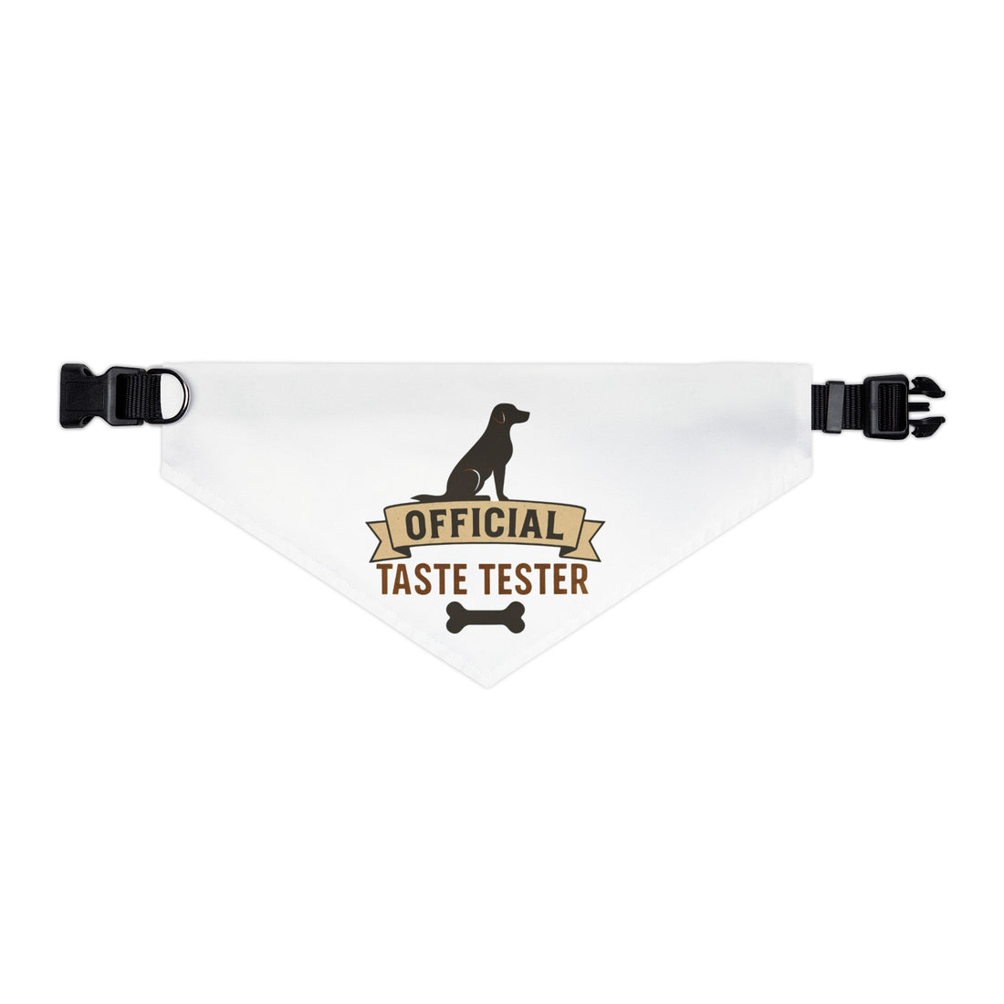 Official Taste Tester Pet Bandana Collar