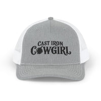 Cast Iron Cowgirl Snapback Trucker Cap