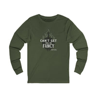 Can't Get Full on Fancy - Cast Iron Skillet Long Sleeved T-Shirt