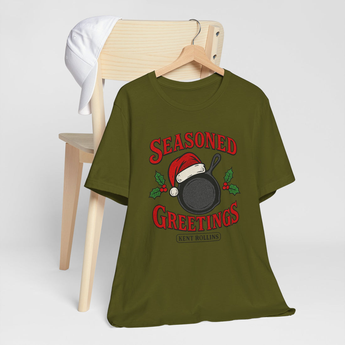 Seasoned Greetings Cast Iron Christmas Tee