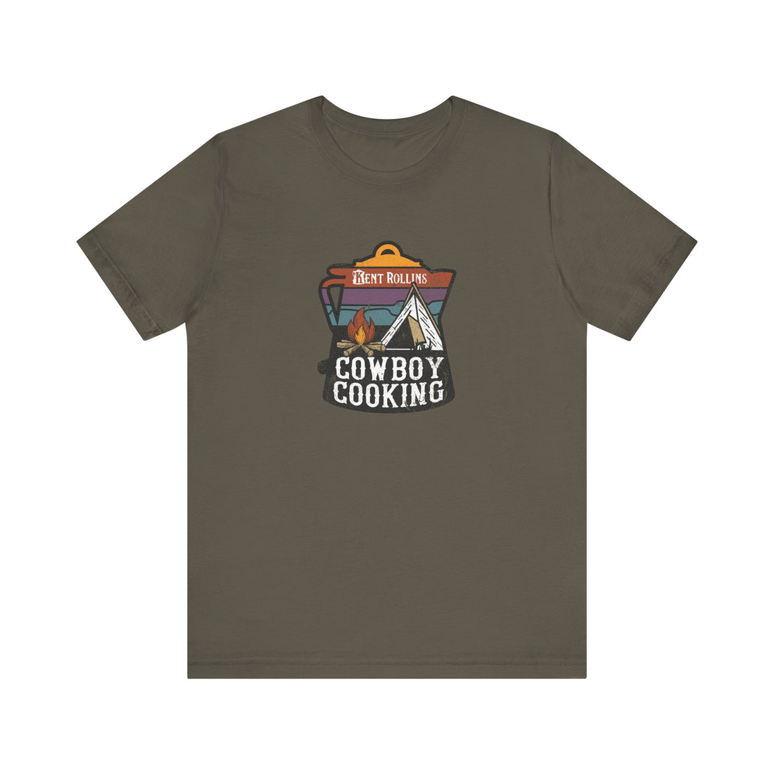 Kent Rollins Cowboy Coffee Pot T-Shirt