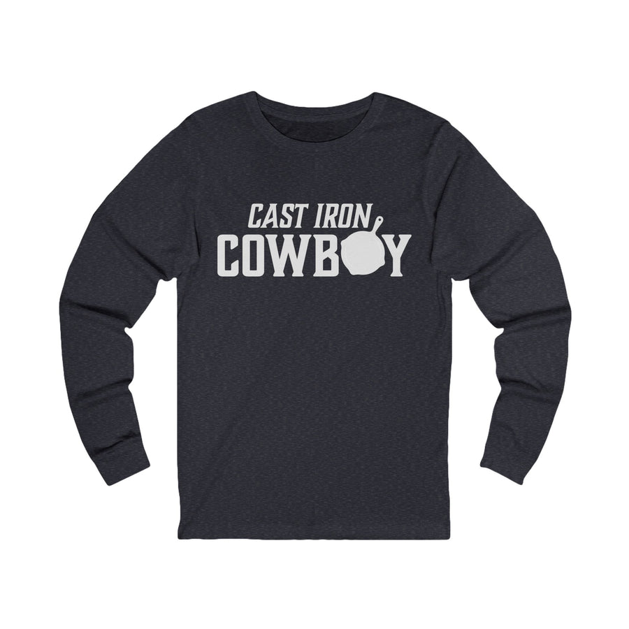 Cast Iron Cowboy Logo Long Sleeved Tee