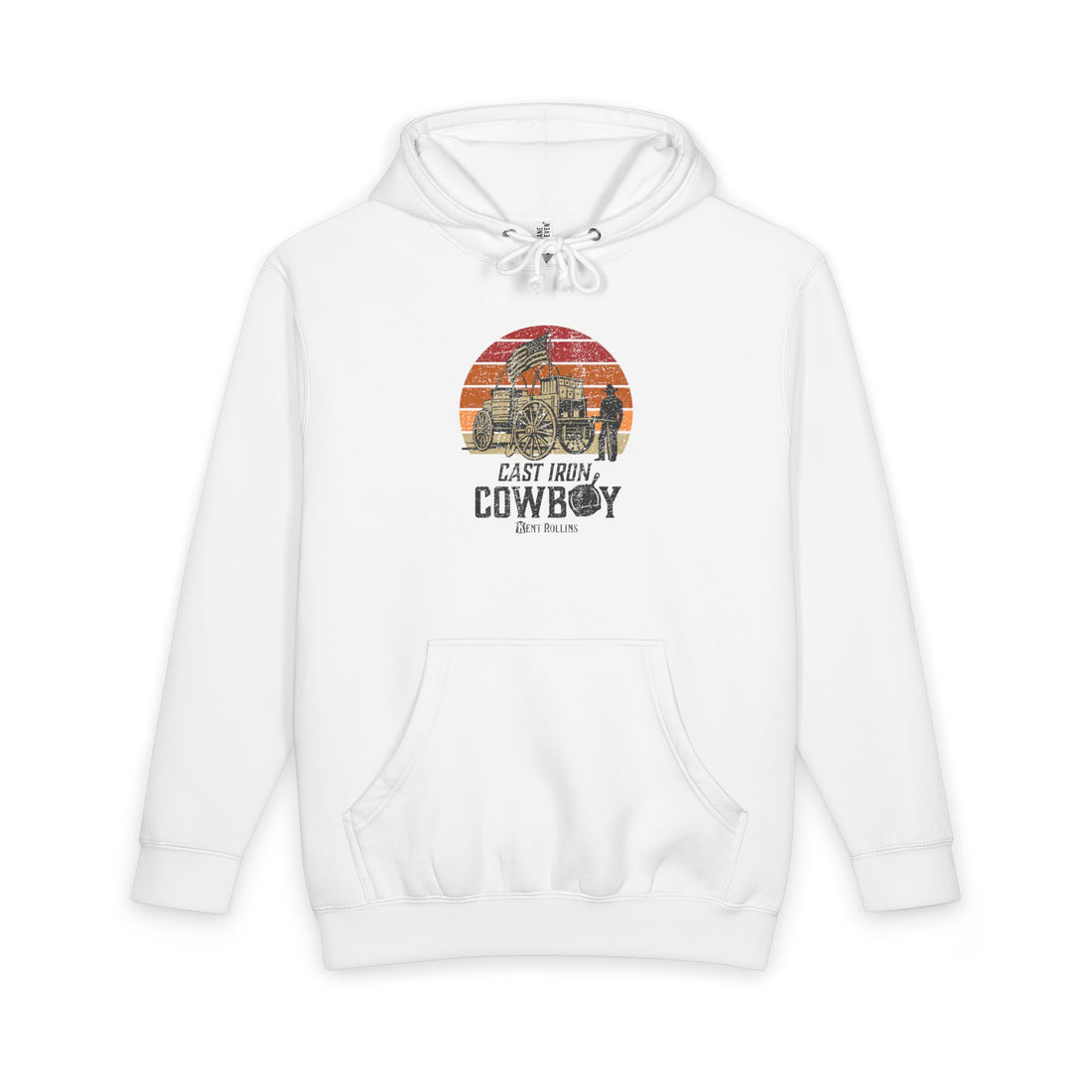 Cast Iron Cowboy -  Adult Heavyweight Hoodie