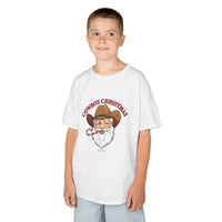 Cowboy Christmas' Santa - Youth Tee; Kids Sizes
