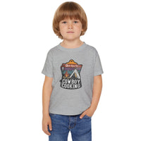 Cute Cowboy Cooking Toddler T-shirt