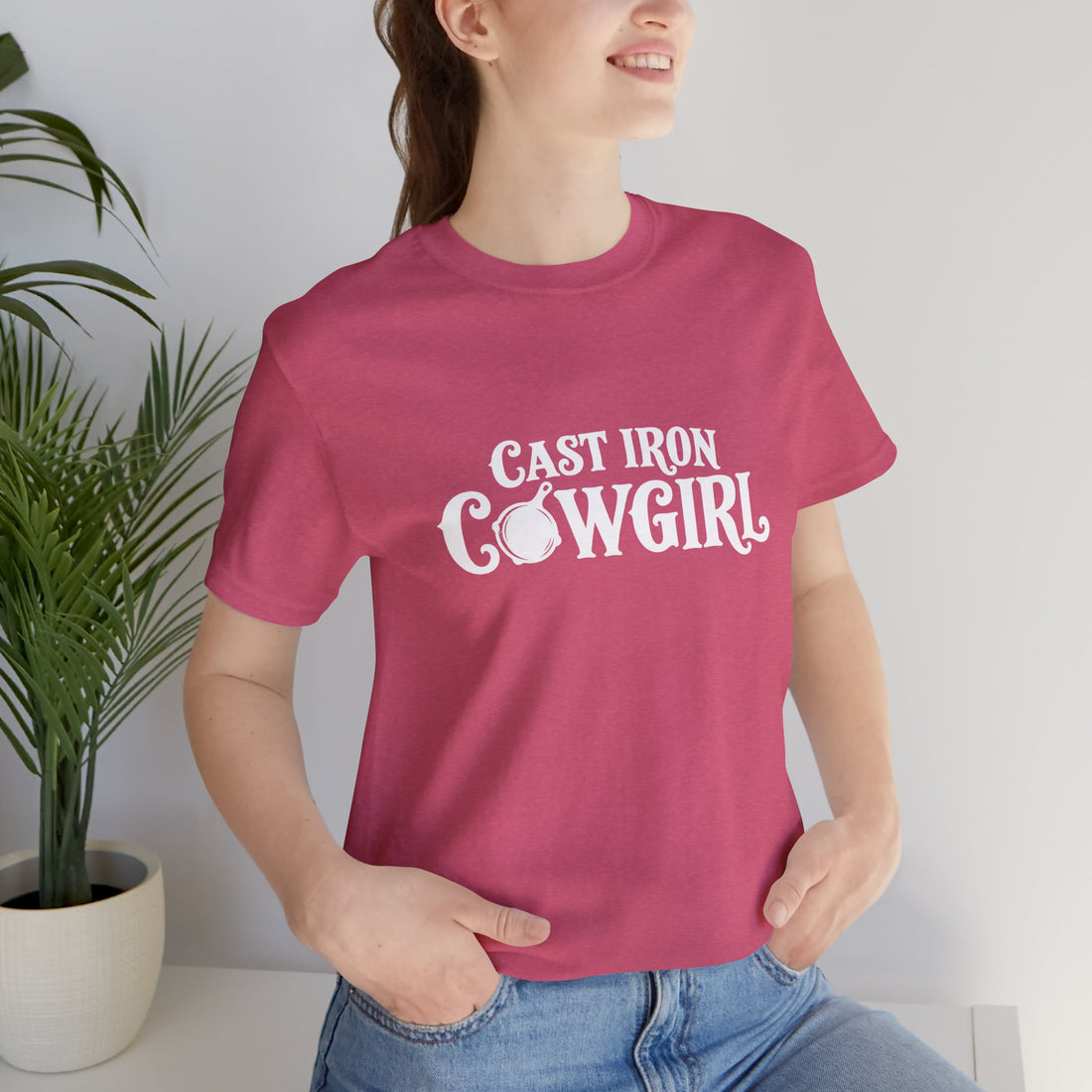 Cast Iron Cowgirl T-Shirt  - Unisex Classic Fit