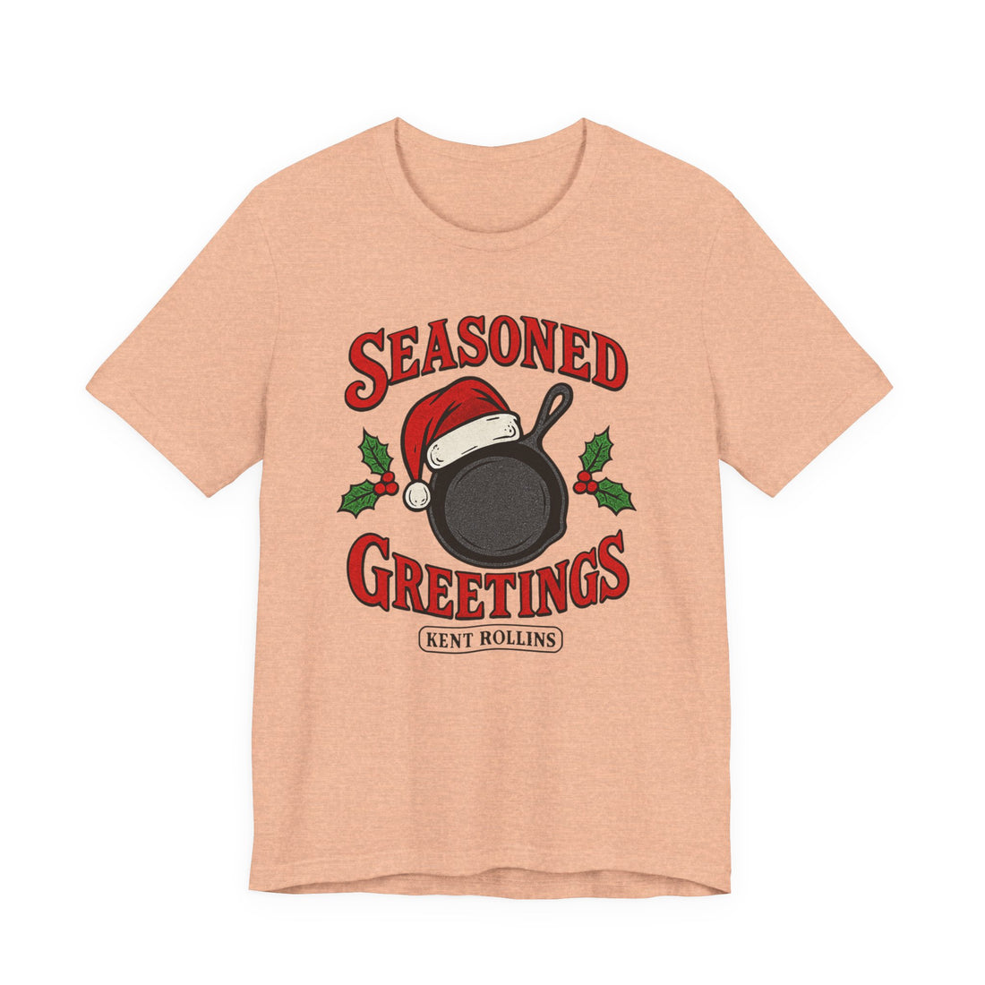 Seasoned Greetings Cast Iron Christmas Tee