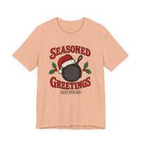 Seasoned Greetings Cast Iron Christmas Tee