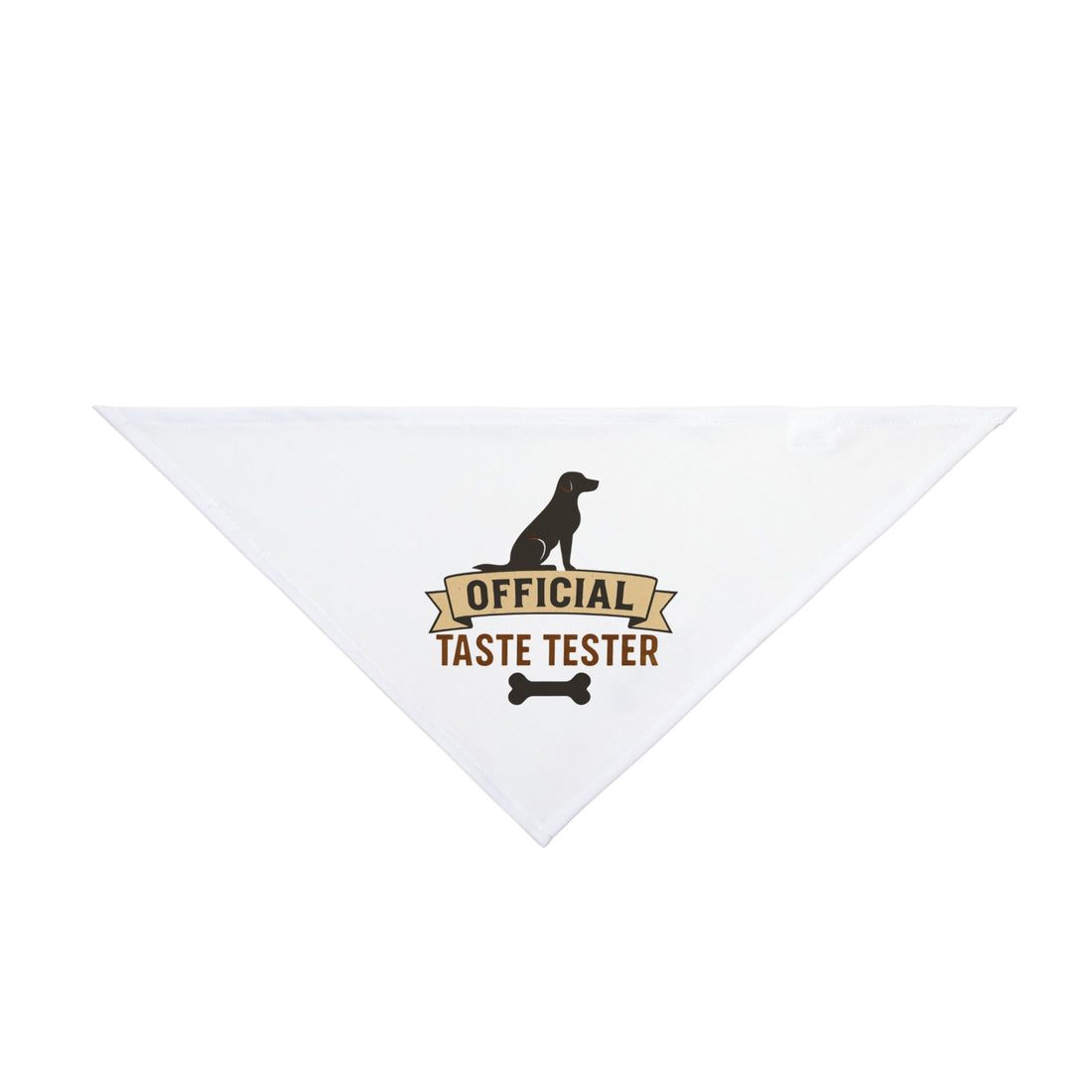 Official Taste Tester Dog Bandana