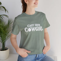 Cast Iron Cowgirl T-Shirt  - Unisex Classic Fit