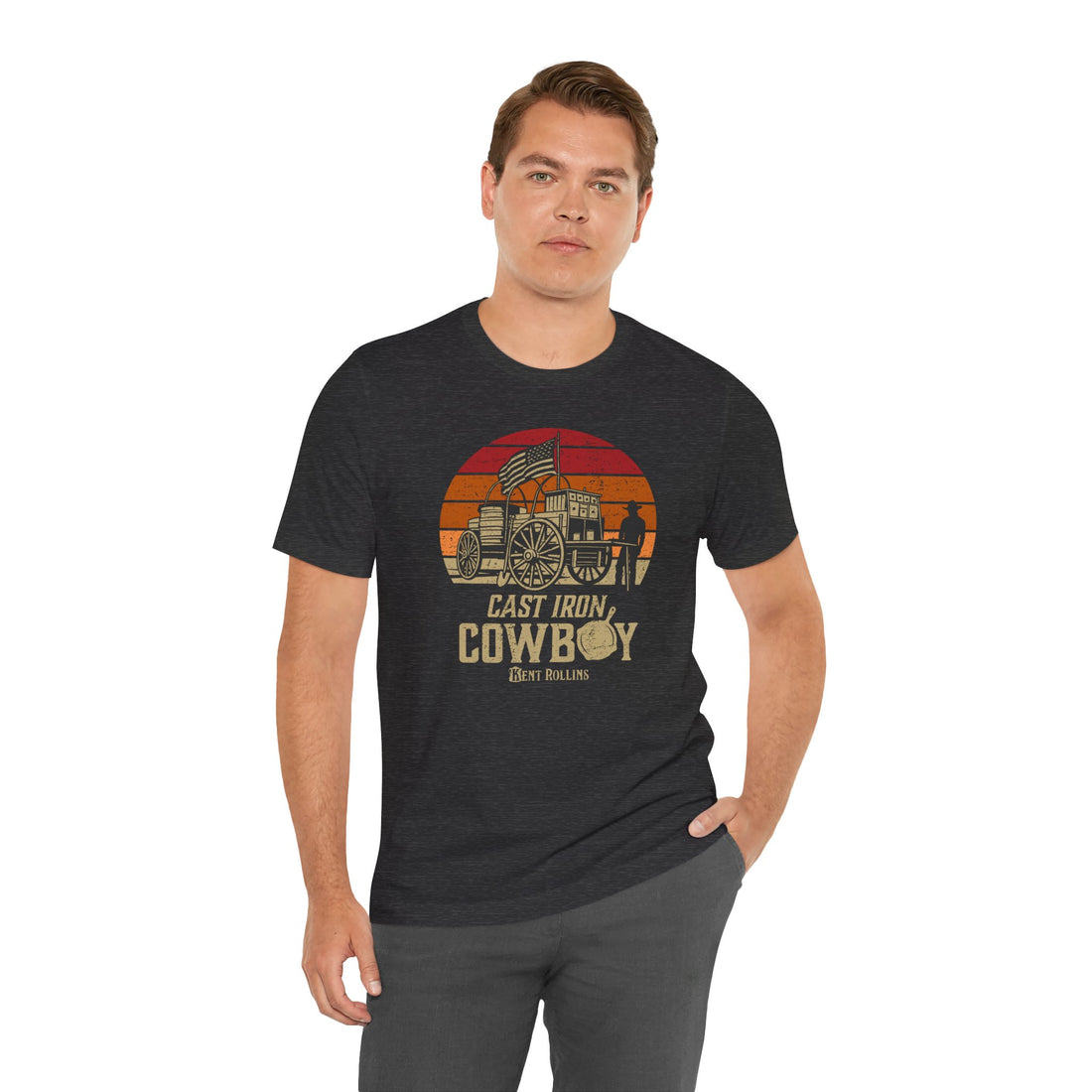 Kent Rollins Cast Iron Cowboy T-Shirt