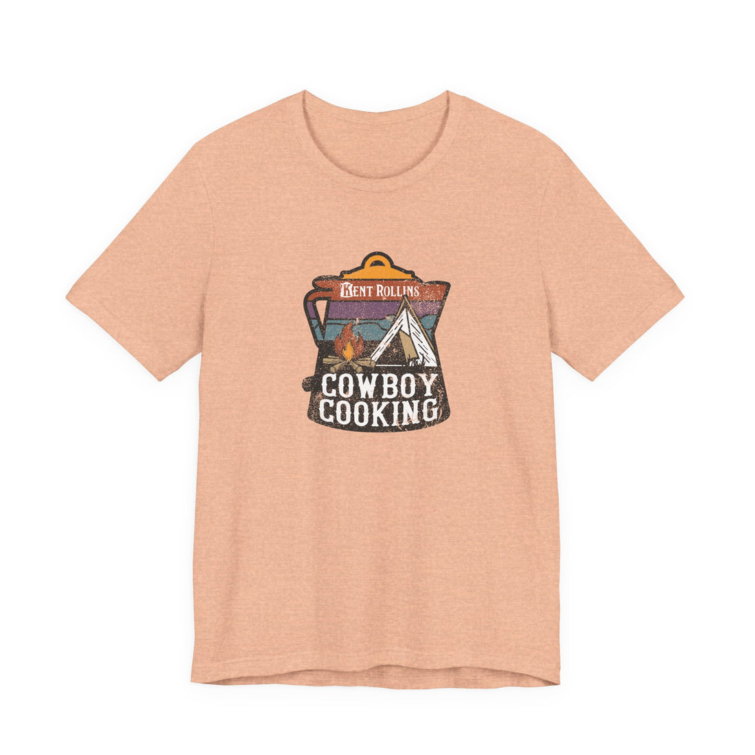 Kent Rollins Cowboy Coffee Pot T-Shirt