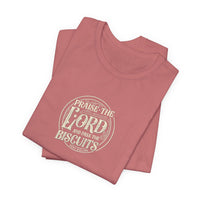 "Praise the Lord and Pass the Biscuits" - Cowboy Kent Rollins' Graphic Tee