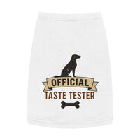 Official Taste Tester Pet Tank Top