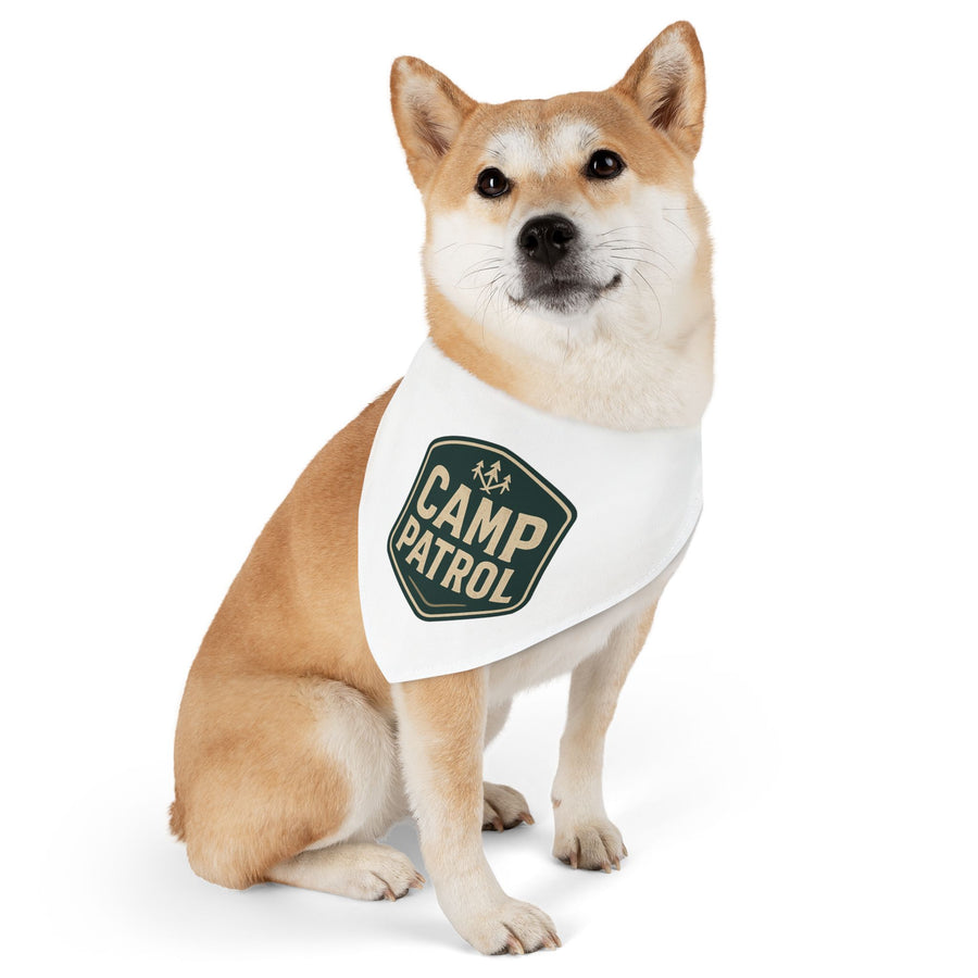 Camp Patrol Pet Bandana Collar