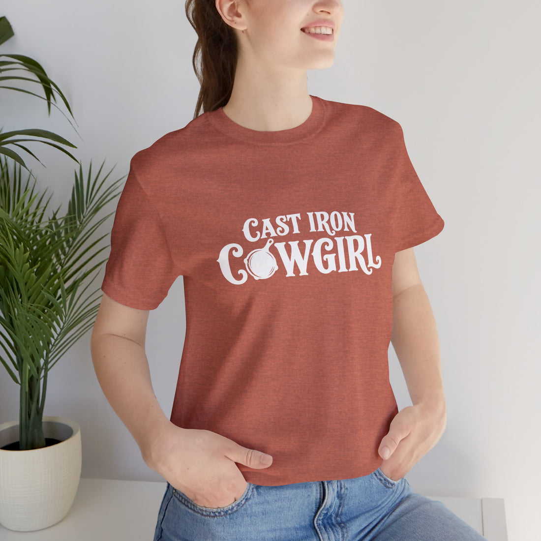 Cast Iron Cowgirl T-Shirt  - Unisex Classic Fit