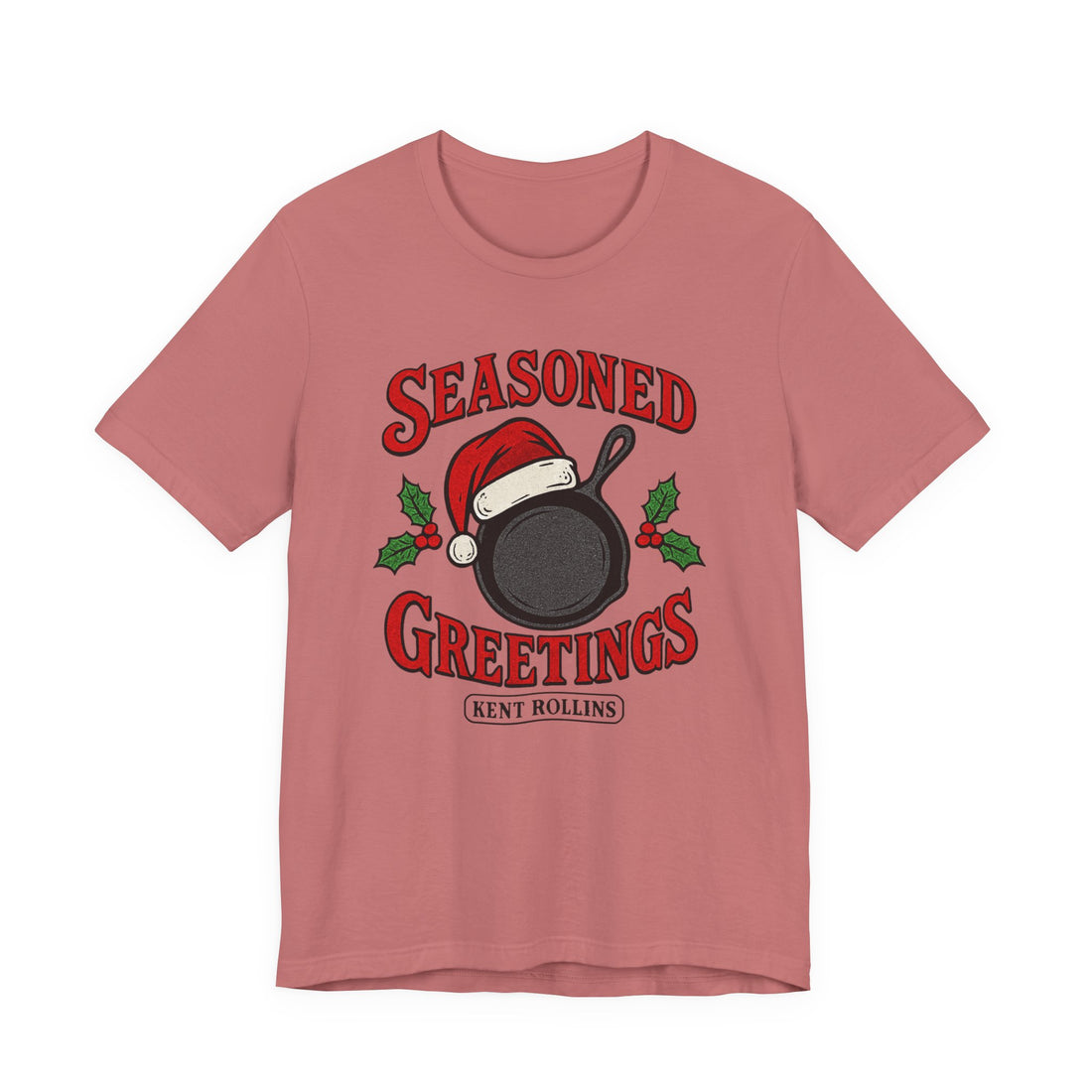 Seasoned Greetings Cast Iron Christmas Tee